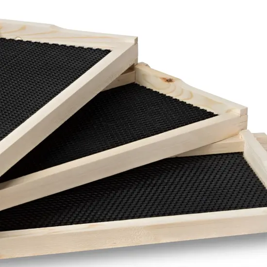 Honey Keeper Beehive 10 Deep Frame Kit with Foundations for Replacement Langstroth Beekeeping {3}