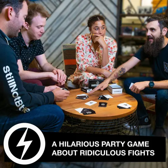 Superfight: 80's Deck - Expansion Adds 100 Themed Cards, Who Would Win In A Fight, Party Game, Ages 8+, 3+ Players {5}
