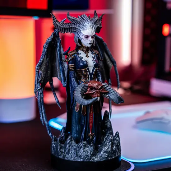 Exquisite Gaming: Diablo Lilith - Cable Guys Original Controller & Phone Holder, Collectible Device Stand, Officially Licensed Blizzard Figure {6}