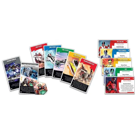 Power Rangers Heroes of the Grid: Time Force Ranger Pack - Expansion to Heroes of the Grid. 2-5 Players, Ages 14+, 45-60 Min Game Play {3}