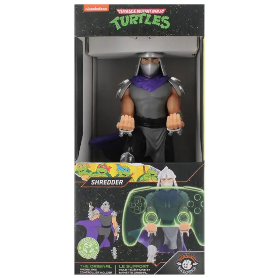Exquisite Gaming: TMNT - Shredder - Cable Guys Original Controller & Phone Holder, Collectible Device & Gaming Stand, Officially Licensed Figure {7}