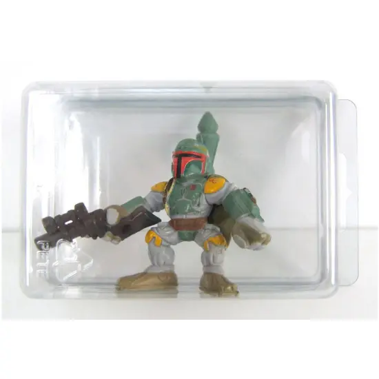 Collecting Warehouse Clear Plastic Clamshell Package / Storage Container, 3.81" H x 2.56" W x 1.88" D {3}