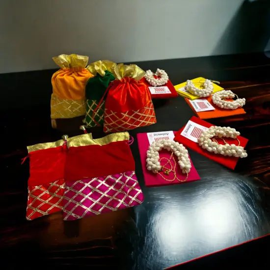 Bulk Saree Blouse Piece, Unstitched, Varalakshmi Blouses, Thamboolam Blouse, Sari Blouse MixColorBundle2 {4}