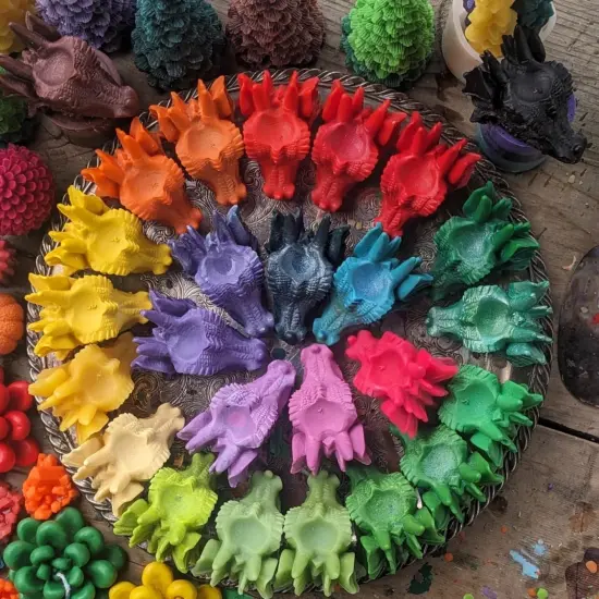 34 Colors Wax Dye, Candle Dyes for Soy Candle Making Supplies, Candle Color Dye for Soy Wax {2}