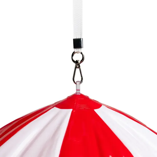 Northlight Lighted and Musical Santa Claus Hot Air Balloon Christmas Decoration - 43.5" Multi {7}