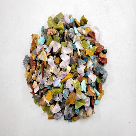 Raw Crystal Chips Bulk - Madagascar Rough Stone Mix {5}