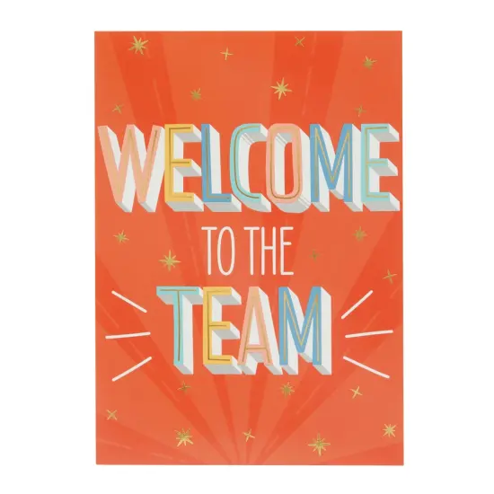 36 Pack Blank Welcome to the Team Cards with Envelopes, Employee Appreciation Gifts (5 x 7 In) Red {6}