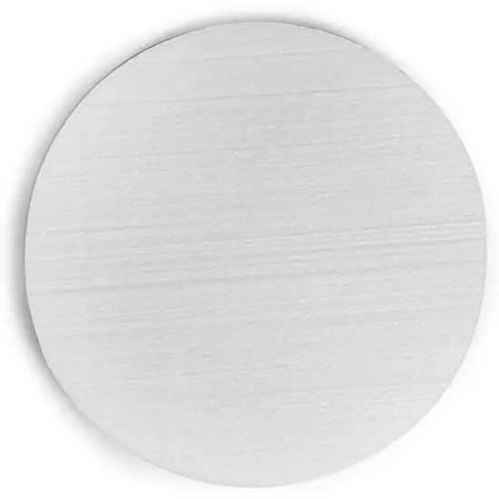Craft Foam Circles Disks, Art and DIY Supplies (10 x 10 x 1 in, 6 Pack) White {5}