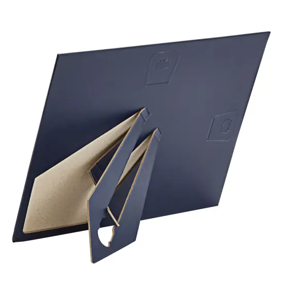 3 Pack Navy Blue Certificate Holders with Stand, Single-Sided Document Holders for Diplomas, Awards, Certifications (fits 8.5 x 11) {5}