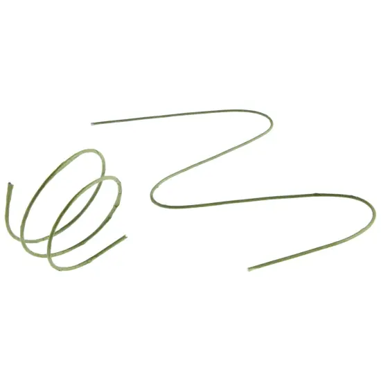 140 Pack Floral Stem Wire 16 Inches, 16 Gauge for DIY Crafts, Flower Making Supplies and Florist Arrangements, Green {6}