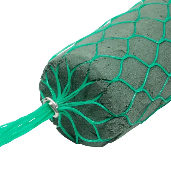 Wet Floral Foam, Fresh Artificial Flower Garland for Decorations (9 Ft, 14 Pieces) Green {6}