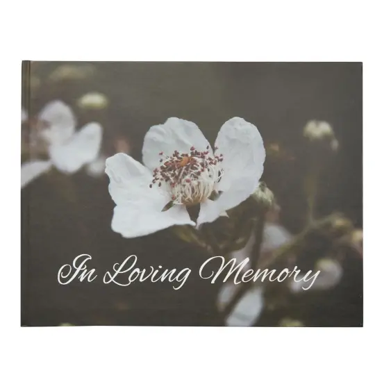 In Loving Memory Funeral Guest Book for Memorial Service, Celebration of Life (94 Pages, 11 x 8.5 in) Multicolor {1}