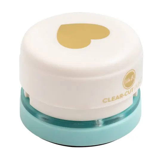 We R Memory Keepers 1" Clear-Cut Punches-Heart {3}