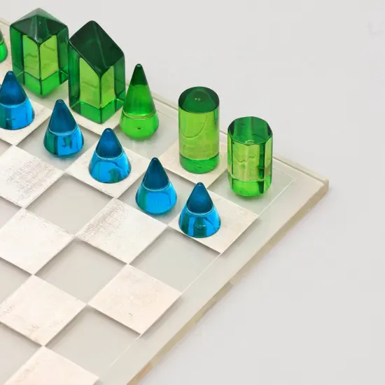 Acrylic Chess Game Set Multi {2}