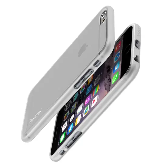 For iPhone 6 6S Clear TPU Slim Skin Gel Rubber Cover Case 4.7" inches by Insten {6}