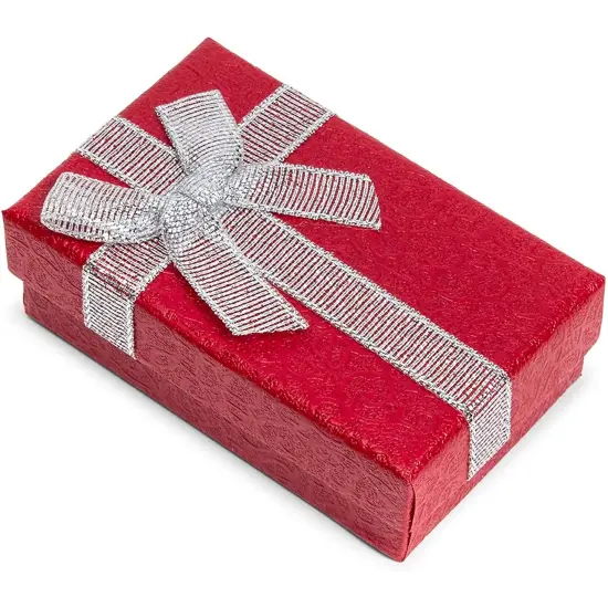 Bright Creations 24 Pack Jewelry Gift Box Set with Lids and Ribbon Bows, Bulk Small Cardboard Boxes for Ring Necklace Bracelet Earrings Display (6 Colors, 2 x 3 x 1 in) Multicolor {4}