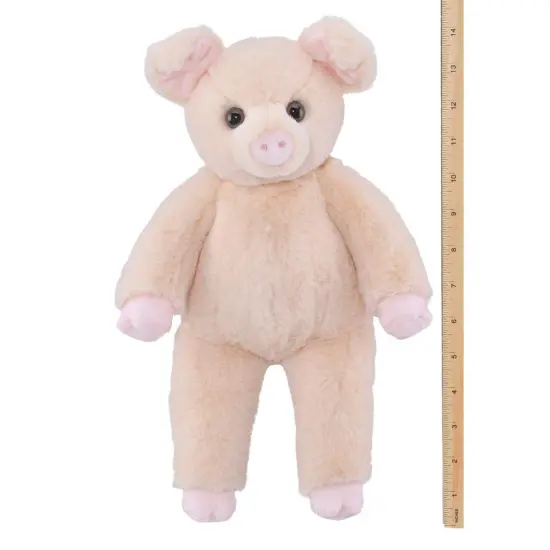 Bearington Oinkers Soft Plush Pig Stuffed Animal, 15 Inches Pink {7}