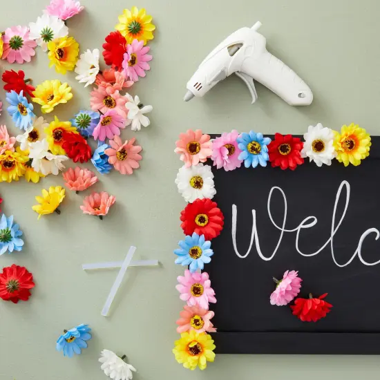 Juvale 60 Pack Artificial Daisy Flowers - 6 Colors, 2 Inches, Fake Carnations for Wedding, Bridal Shower & Valentine's Day Decorations, Arts and Crafts Multicolor {3}