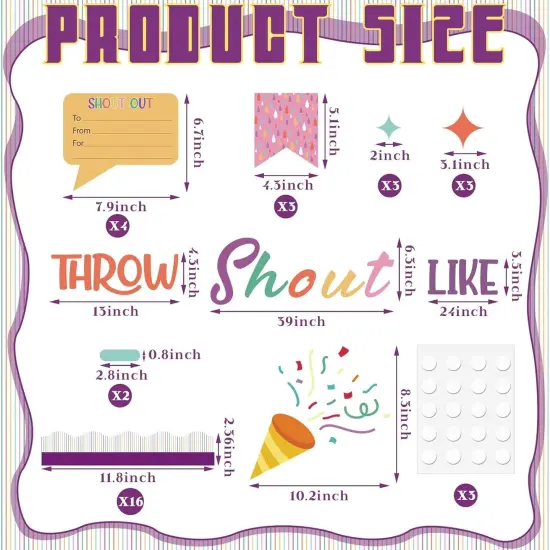 Shout Out Bulletin Board Decorations Throw Student Shout Out Like Confetti {3}