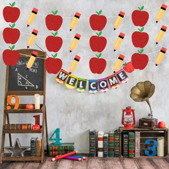 3 Pack Back to School Banner Decorations {4}