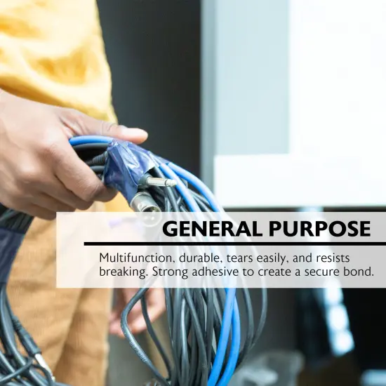 BAZIC 1.88" X 60 Yards Blue Duct Tape {10}