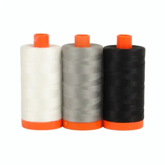 Aurifil Carrara Thread Set by Aurifil | (3 50wt Cotton Large Spools) {3}