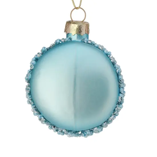 2.3-Inch Glass Macaroon Ornament &ndash; Stylish Christmas Decoration set {4}