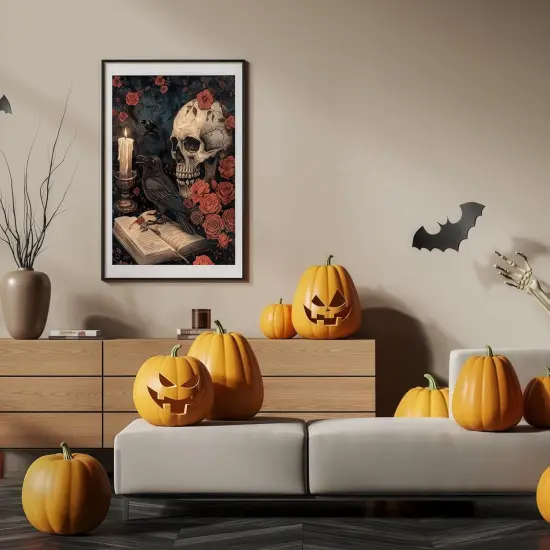 5D Halloween Diamond Painting Kits for Adults,12x16inch {2}