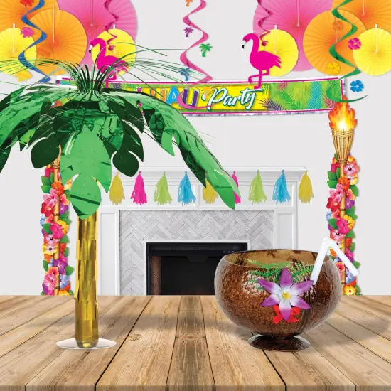 12 Pack Bulk Luau Party Coconut Cup {2}