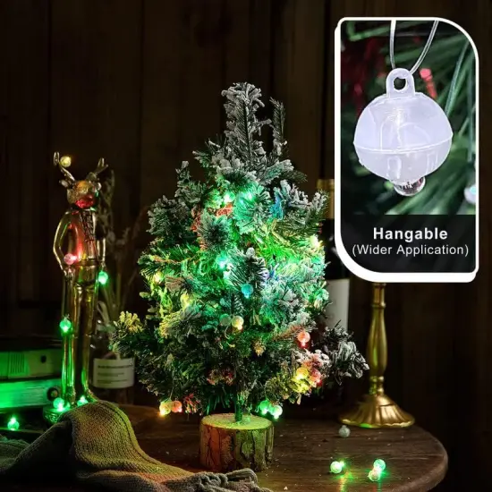 100PCs Mini Led Lights for Paper Lantern, Led Balloons Light up Balloons for Neon Party Lights Easter Eggs Christmas Halloween Birthday Party Wedding Decoration {2}