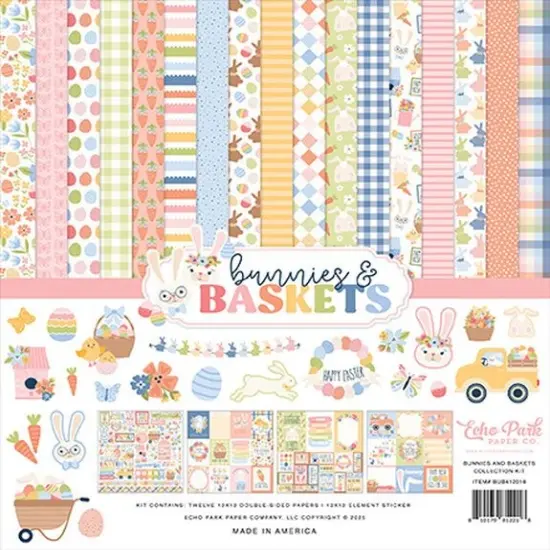Echo Park Bunnies and Baskets Collection Kit {1}