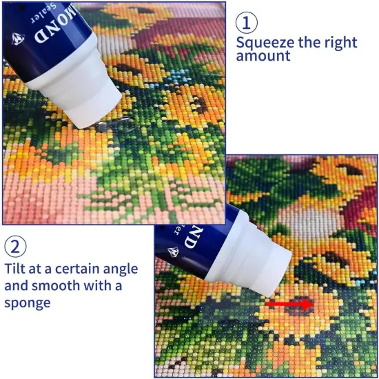 120ml Diamond Painting Sealer Protectant Brightener, Diamond Art Painting Accessories Glue {1}