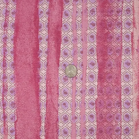 1 Yard Pink Rayon Nylon Poplin Fabric Lightweight Material For Tailored Clothing And Casual Wear 57/58 Inch Wide {4}
