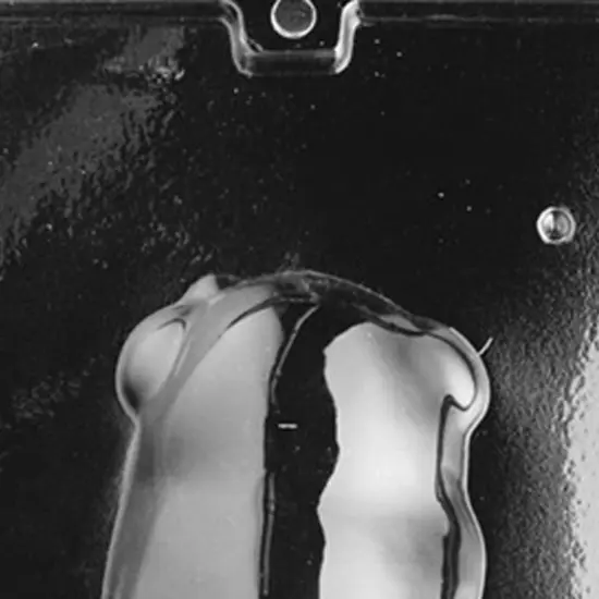 3D Pig Chocolate Mold Back for BBQ Themed Treats {4}