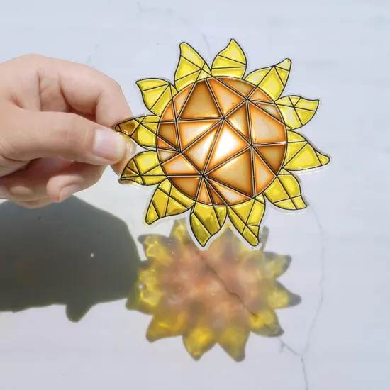 33 Sets Fall Leaf Pumpkin Acorn Sunflower Suncatchers Ornaments {4}