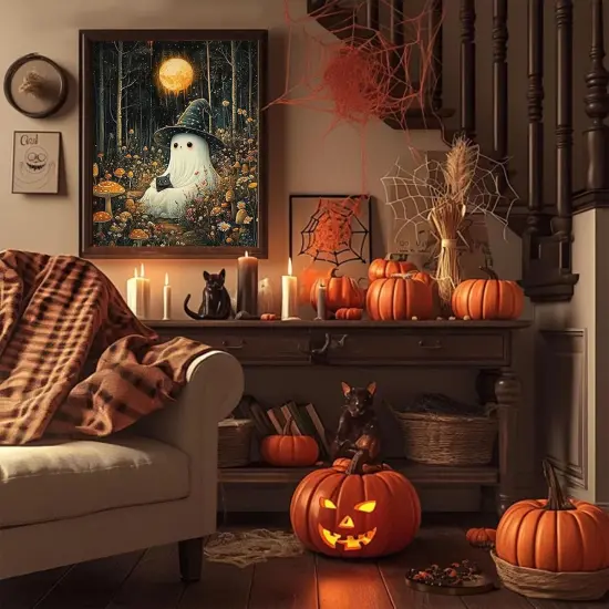 Spooky Paint by Numbers - 16x20 Inch (MT21465) {4}