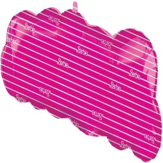 Super Shape Barbie 32 inch Hot Pink Foil Balloon {2}