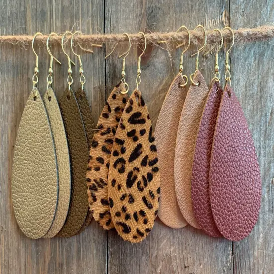 Jewelry Made By Me Leather Earring Kit {3}