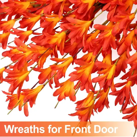 26 Inch Realistic Fall Wreaths for Front Door {3}
