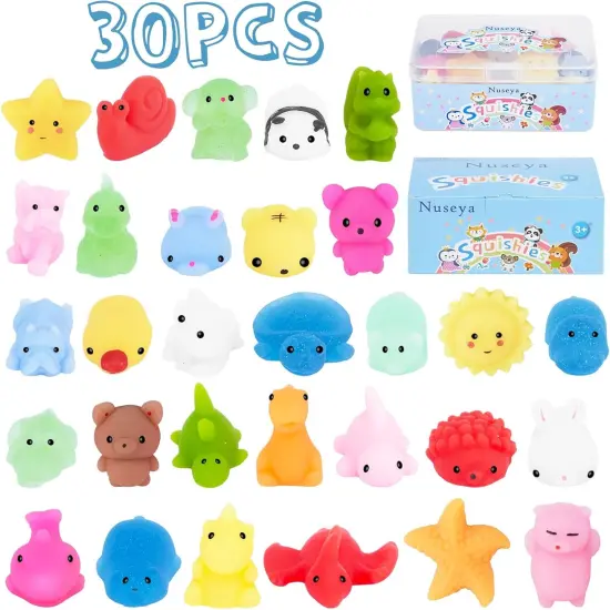 30pcs Mochi Squishy Toys {1}