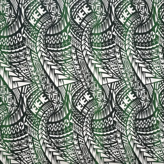 1 Yard Traditional Polynesian Tattoo Muslin Cotton Fabric 36 Inches L x 60 Inches W Brown & Golden Brown {2}