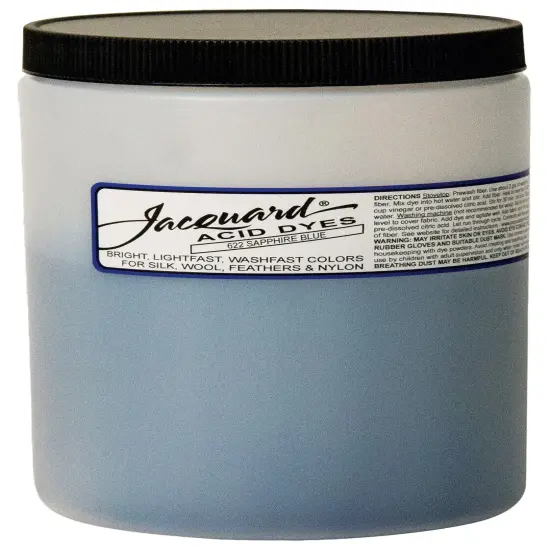 Jacquard Acid Dye 1lb-#622 Sapphire Blue {1}