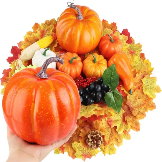 117 PCS Autumn Fall Table Decorations {1}