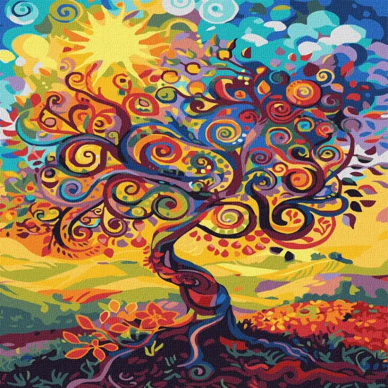 Painting by Numbers kit Tree of being KHO5140 {2}