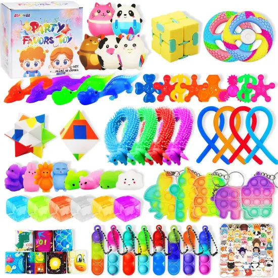 124 Pcs Party Favors for Kids {1}