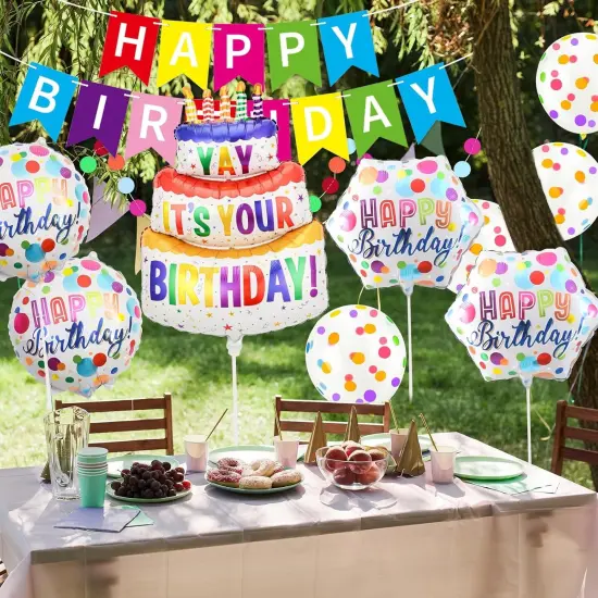 Happy Birthday Balloon Party Decoration {4}