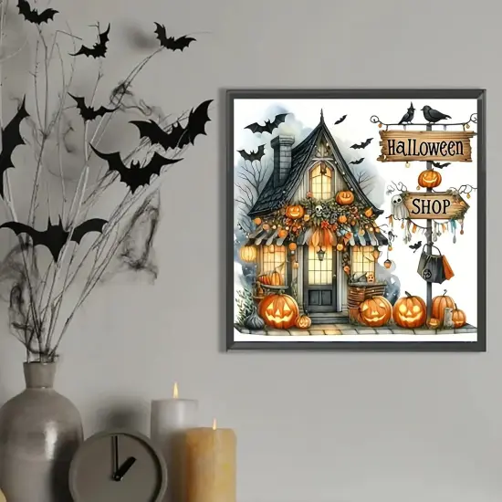 13.8x13.8 Inch - 5D Halloween Diamond Painting Kits for Adults Beginners {2}