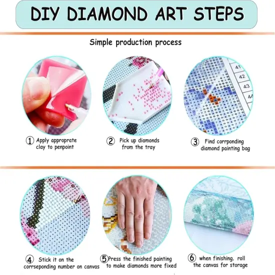 5D Halloween Ghost Diamond Painting Kits {5}