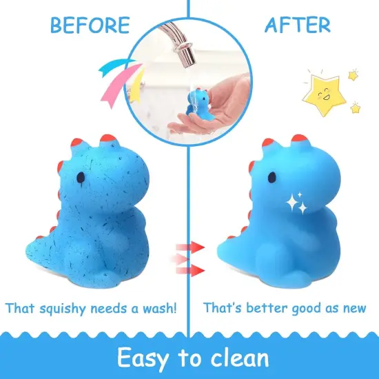 30pcs Squishy Mochi Toys - Mini Dinosaur {2}