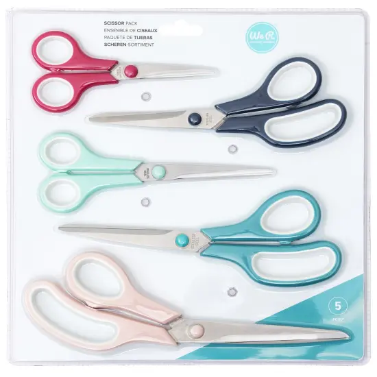 We R Scissors 5/Pkg {1}